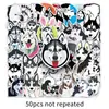 50 Adesivos Husky Pet Bagagem Criativos Graffiti À Prova D'água Mala Laptop Adesivos Decorativos