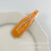 Pinzas para el Cabello de Colores Dulces Pinzas Bb para Niños, Lindos Pasadores Metálicos de Gota de Agua, Pasadores para Flequillo Lateral, Pinzas para el Cabello de Alta Gama para la Parte Posterior de la Cabeza