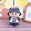 Solo ropa] la primera y segunda generación Labubu muñeco tela tela colgante correa falda sentada fiesta ángel lazo adorable