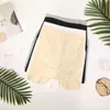 Pantalones de Seguridad de Cinco Puntos para Mujeres Embarazadas Cintura Alta y Entrepierna Pantalones Cortos de Algodón Alta Elasticidad Moldeador Corporal Cintura y Abdomen Cadera Levantamiento Leggings de Algodón para Mujeres Embarazadas