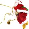Boneco do Papai Noel que Sobe em Contas e Cordas, Pingente de Decoração de Natal, Brinquedo Presente para Crianças, Fornecimento Transfronteiriço