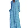 Transfronterizo Europeo y Americano 2026 Sitio Independiente Y2 Moda para Mujer Cuadros Holgado Adelgazante Largo Above-The-Knee Vestido Camisa Casual