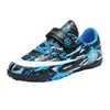 Zapatos de fútbol con velcro para uñas rotas de niños de primavera y otoño, para entrenamiento de uñas largas de niños, zapatos de competición de uñas cortas para niñas