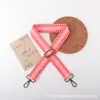 Nuevo Correa Ancha de 3.8cm Colorida Degradada Engrosada para Hombro Único Cruzada Larga Accesorios de Bolso para Mujer Correa Transfronteriza