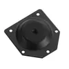 Accesorios de ferretería para muebles junta de pata de mesa tornillo engrosado instalación fija elevación hexagonal biselado pata de madera conexión hierro