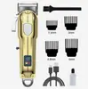 Set de Cortapelos Eléctrico Transfronterizo con Recortadora de Cabello Recargable y Máquina Cortapelos Combo