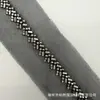 Bordado Computadorizado de Comércio Exterior Renda Étnica Decoração Pérola Código de Barras Fita Cordão de Osso de Carro Bordado com Fio de Ouro Renda de Base em Malha com Lantejoulas