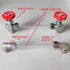 Manómetro de nivel de agua de 3 minutos para caldera, manómetro de nivel de agua, codo para manómetro de nivel, válvula, generador de vapor para caldera, válvula de manómetro de nivel de agua