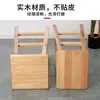 Taburete de Madera Madera Maciza Taburete Alto Adulto Hogar Taburete Cuadrado de Madera Mesa de Comedor de Restaurante con Taburete Taburete de Madera Duradero Taburete Cuadrado