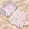 Capa de tablet acrílica My Melody de bolinhas para tela cheia para iPad 11, giratória com compartimento para caneta para iPad Pro
