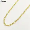 Bc232 Nova Venda Quente Atacado Latão 18K Banhado a Ouro Cor Conservante Corrente Pulseira Colar DIY Masculino e Feminino Acessórios de Joias