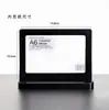 Cartão de Mesa Acrílico Moldado por Injeção Cartão Integrado com Display de QR Code Cartão de Preço A4 Suporte de Cardápio