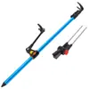 Suporte para equipamento de pesca plug-in caixa de pesca suporte para vara de pesca de uso duplo 1,7 metros 2,1 metros 2,4 metros suporte de pesca ajustável