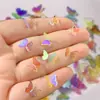 20 Piezas - Joyería de Moño para Nail Art Ins Accesorios para Uñas DIY Resina Decorativa Estéreo Nail Art
