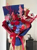 Papel con Patrón de Piedra, Papel con Textura Arrugada, Papel de Regalo Ramo de Flores, Papel de Regalo Atmósfera Texturizada, Papel Hecho a Mano, Bricolaje