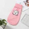 Roupas de Outono e Inverno para Animais de Estimação Transfronteiriças, Tricô para Teddy, Bichon, Gato e Ursinho, Roupas Casuais para Cachorro Transfronteiriças