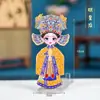 Imanes para Refrigerador de Ópera de Pekín, Imanes Metálicos de Personajes para Refrigerador, Imanes de Aleación Magnética de Yang Guifei de Estilo Antiguo Cultural y Creativo al por Mayor