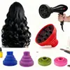 Capucha para Secadora de Cabello Transfronteriza, Retráctil y Plegable, para Rizos, Permanente, Secado y Peinado, Capucha de Silicona para Secadora de Cabello