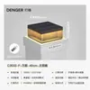 Luminária de coluna solar para exterior, à prova d'água, para jardim, porta ou quintal fechado.
