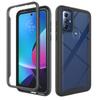 Adequado para Motorola G86 Capa Três Provas Céu Estrelado Conjunto Dois em Um Cor Pura Anti-Queda g Play 2023