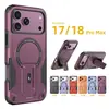 Compatible con Apple 18 Pro Max, Funda para Teléfono con Soporte Oculto Magnético Alemán, Cubierta Protectora Anticaídas para iPhone 16 14