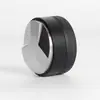 Herramienta de Distribución de Café de ABS Tamper de Café con Base de Aluminio Altura Ajustable Encaja en Portafiltro de 51 53 58mm
