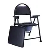 Silla de Inodoro Plegable Portátil de Acero Inoxidable Antideslizante Personalizada para Ancianos y Mujeres Embarazadas, Taburete de Inodoro Plegable Portátil para el Hogar de Adultos