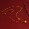 Copos de Nieve Cascabel Cascabel Cascabel tintineante Pulsera Ajustable Inocencia Infantil Insomnio Colgante Elegante Collar para Clavícula Joyería