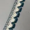 Renda Artesanal Fio de Algodão Renda Colorida Decoração Cortina Recortada DIY Fio de Algodão Material 100% Algodão Acessórios para Roupas