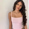 2024 Moda Europeia e Americana Personalizada Amazon Confortável Sexy Laço Renda Top Slip