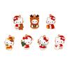 Navidad Hello Kitty DIY Accesorios de Aleación Pendientes Hechos a Mano Accesorios para el Cabello Colgante de Collar Decoración Colgante Gato Kt