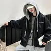 Nueva chaqueta de cuero elegante para niñas, perfecta para primavera y otoño, ropa infantil fresca y moderna, chaqueta de motociclista y top de moda para niñas mayores