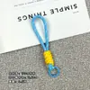 Cordones para Teléfono Móvil al por Mayor, Colgantes para Llavero, Bisutería, Cuerdas Tejidas a Mano, Hebillas de Conexión, Accesorios de Cuerda Corta Resistentes y Duraderos