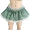 Falda de Uniforme Oktoberfest de Comercio Exterior Falda de Celebridad de Internet Falda de Cuadros Fresca y Dulce Falda de Pastel de Halloween