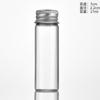 Tubo Garrafa de Alumínio com Tampa de 22mm Garrafa de Desejo Flutuante Garrafa Selada para Líquido Garrafa de Vidro Garrafa para Reagente Sub-Garrafa para Pó Herbal de Inseto