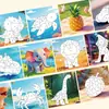 Rompecabezas collage geométrico 3D infantil transfronterizo, juguete educativo para jardín de infantes de 3 a 6 años, desarrollo de enfoque pegatinas DIY