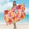 Amazon Temu Toalha de Praia com Estampa Digital de Microfibra Toalha de Praia Beira-Mar Toalha de Piscina Toalha de Banho Macia e Amiga da Pele