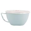 Tazón de Fideos Instantáneos con Tapa Acero Inoxidable Portátil Asa Tazón Estudiante Exterior Dormitorio Tazón Hogar Tazón de Sopa Fabricante Venta al por Mayor