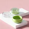 Pote de Creme PP Infantil Pequeno Frasco de Creme Redondo Material de Embalagem Cosmética Caixa de Amostra para Bálsamo 25g Caixa de Creme para Rosto Pote de Creme Atacado