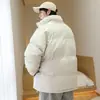 Nova coleção de inverno: jaquetas modernas, de corte solto, forradas com fleece e acolchoadas com algodão espesso para homens e mulheres, perfeitas para casais, proporcionando calor e proteção contra o frio
