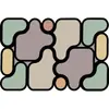 Tapetes de Chão Especiais de Lama Diatomácea Estilo Retrô para Cozinha São Absorventes de Água, Absorventes de Óleo, Antiderrapantes, Resistentes ao Desgaste, Resistentes a Manchas, Tapetes de Chão de Fácil Cuidado, Tapetes de Chão para Cozinha