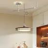 Luminária pendente ajustável de braço estilo Bauhaus para restaurante, uma luminária luxuosa para mesa de jantar, redonda e móvel, com recursos de cuidado com os olhos, adequada para salas de jantar, com suspensão por fio.