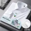 Algodón Lyocell Tencel Camisa de Hombre de Negocios Sin Costuras Anti-Arrugas Estilo Nuevo de Primavera Camisa de Hombre Ropa Interior Ropa de Trabajo Venta al por Mayor