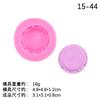 Molde de silicona con forma de macarrón para postres, molde plegable para hornear pasteles de chocolate y azúcar, vela de aromaterapia