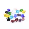 Colgante de cristal DI accesorios de joyería estrella de cinco puntas de 14 mm con agujero colgante pendientes Joyería collar accesorios de vidrio materiales
