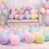 Decoración de Globos para el Día del Niño Arreglo de Escena Festiva Coche Macarrón Antiexplosión No Tóxico 100 Piezas/Bolsa 888079