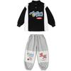 Roupas de performance de hip hop infantil, meninos, estilo hip hop, camisa polo, roupas infantis bonitas, terno de dança de rua, roupas da moda infantil para meninas