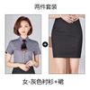 Camisa Gris de Verano Unisex Profesional Traje Herramienta Gris Camisa de Manga Corta Ropa de Trabajo Mujeres Logo Bordado