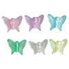 AB Láser Mariposa Colorida diy Accesorios para Pasador de Cabello de Gel de Crema Uñas Artísticas Barrocas Mismo Material que INS Little Red Book