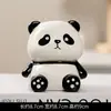Panda Lindo de Dibujos Animados Adornos para Mueble de TV de Sala de Estar en Casa Muñeca Linda Manualidades de Cerámica Decoración Creativa de Escritorio